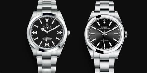 rolex explorer vs oyster perpetual
